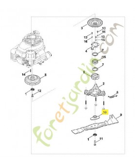 Entraineur 6378-702-0600. Pièce détachée Stihl / Vicking
