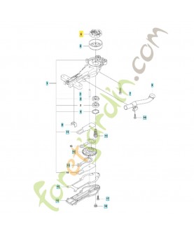 EMBRAYAGE COMPLET 578439001. Pièce de rechange Husqvarna