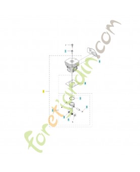 Cylindre 577380301. Pièce de rechange Husqvarna