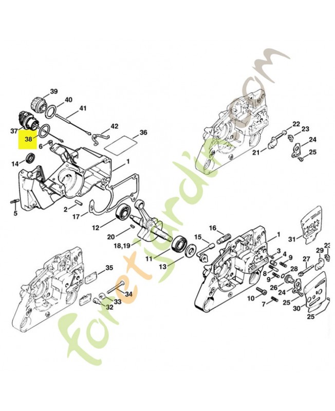  Joint torique 23x3 9645-948-2470  stihl.Pièce détaché de rechange