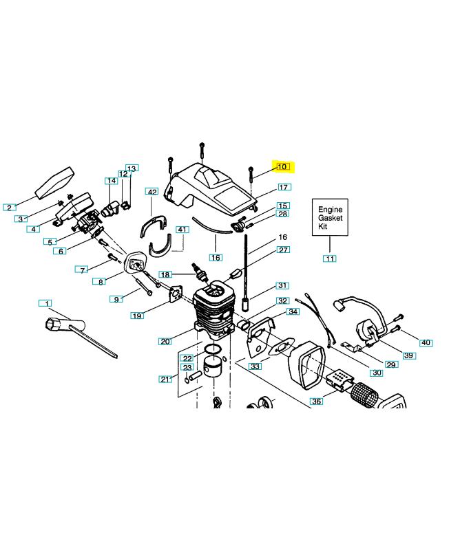 Vis 530016153. Pièce de rechange Husqvarna Vis 530016153. Pièce de rechange Husqvarna