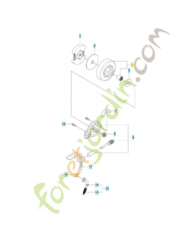 Cloche embrayage  référence 530047061 Remplace référence 530069315  