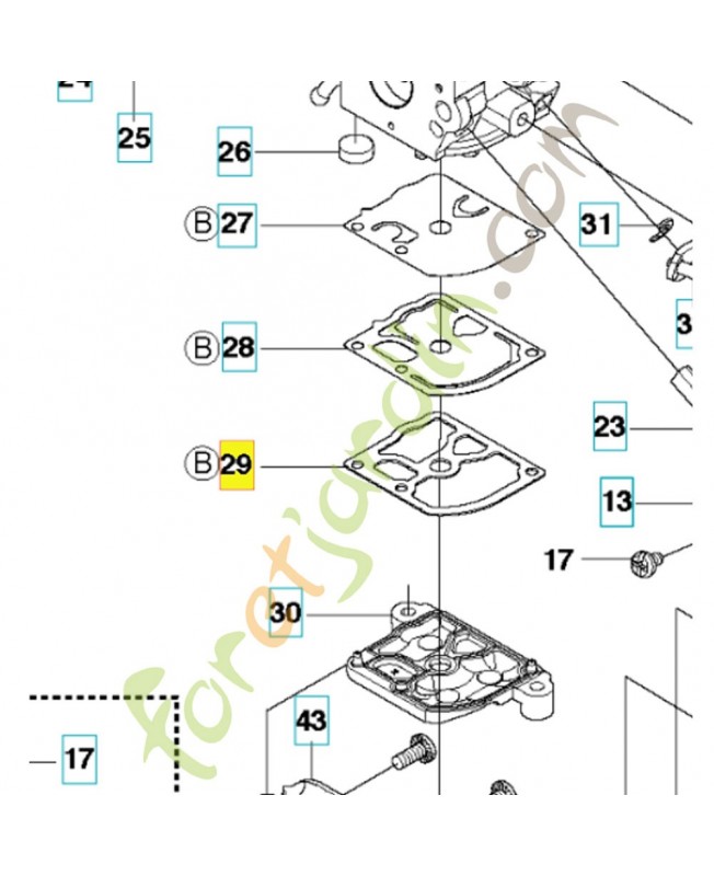 Joint référence 537020101