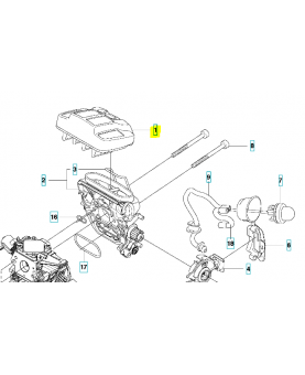 FILTRE A AIR COMPLET référence 522675404