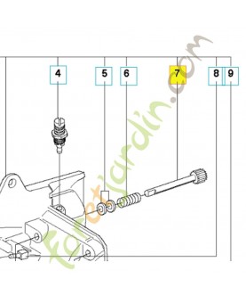 Piston de pompe 503808303