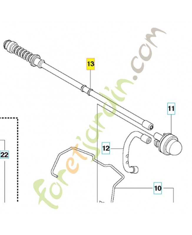 tuyau de retour 577535101