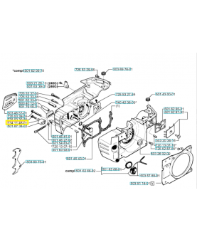 Rondelle 734114601. Pièce de rechange Husqvarna