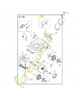 Carter Protection 598961401. Pièce détachée Husqvarna