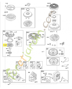 695129 Poulie de démarrage Briggs & Stratton