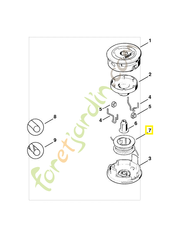 Bobine supercut 20-2 4002-713-3015. Pièce de rechange Sithl / Vicking Bobine supercut 20-2 4002-713-3015. Pièce de rechange Sithl / Vicking
