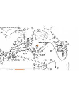 Poulie 6125-700-2530 adaptable
