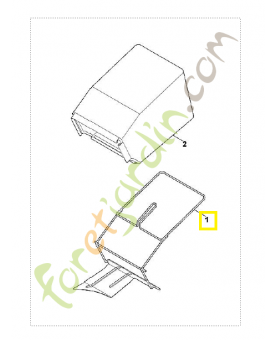 Chassis 6350-700-3110. Pièce de rechange Sithl / Vicking