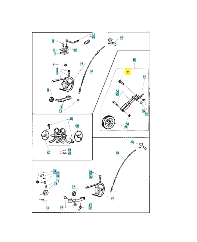 Vis 725250151. Pièce de rechange Husqvarna