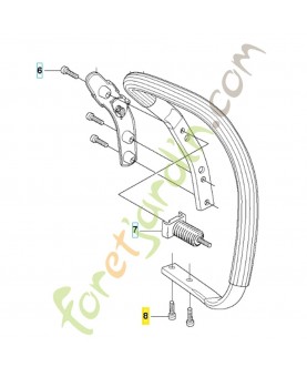 vis 503218872. Pièce de rechange Husqvarna