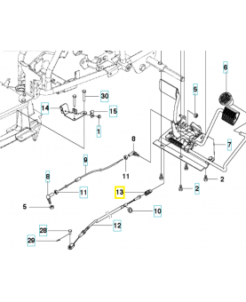 Ressort  575355201 husqvarna