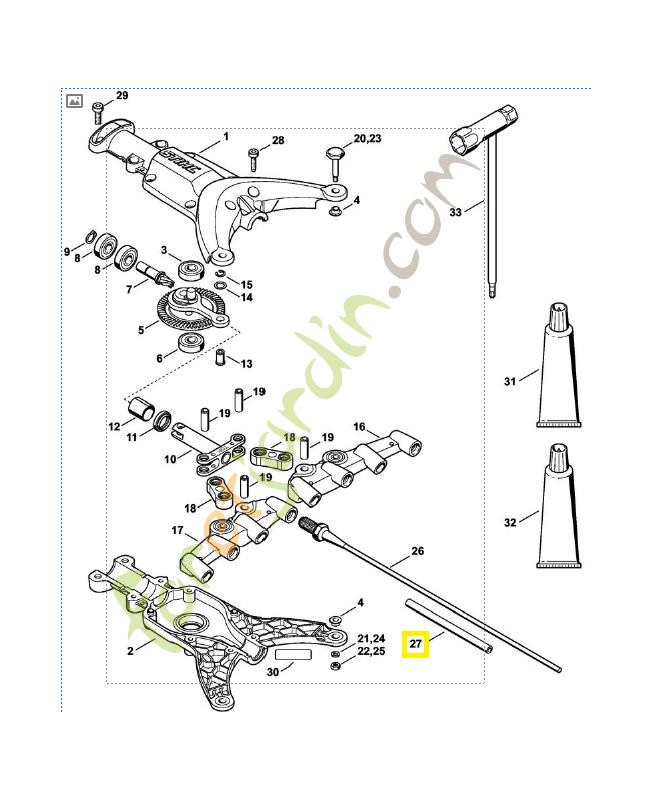 Jeu de gaines spa-65 4249-007-1005. Pièce détachée Stihl / Vicking Jeu de gaines spa-65 4249-007-1005. Pièce détachée Stihl / Vicking