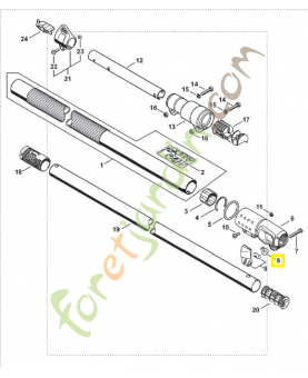 Rondelle de pression 4857-793-9600. Pièce de rechange Sithl / Vicking