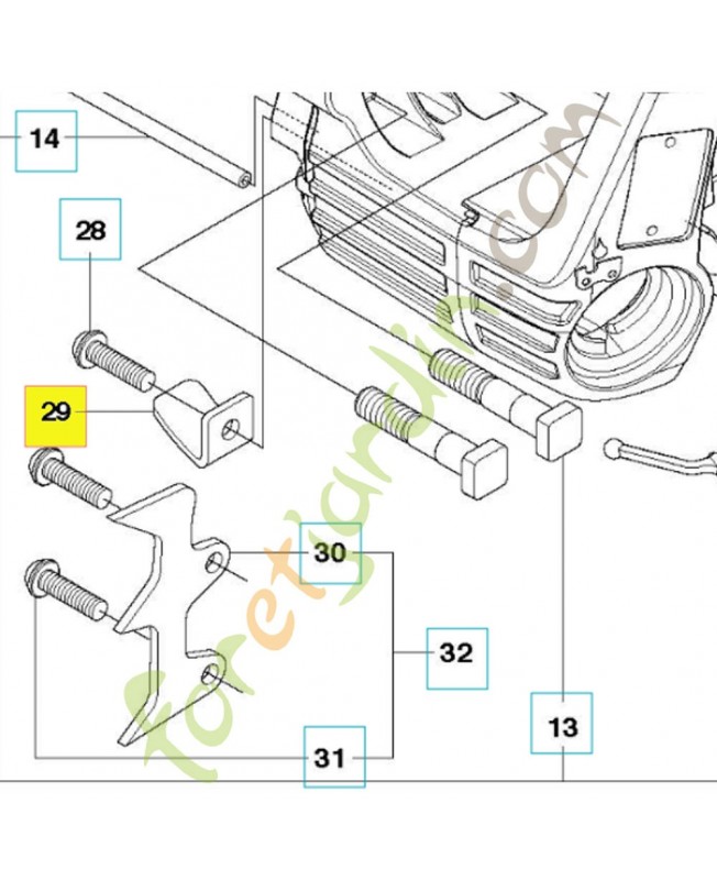 Capteur de chaine référence 530029850