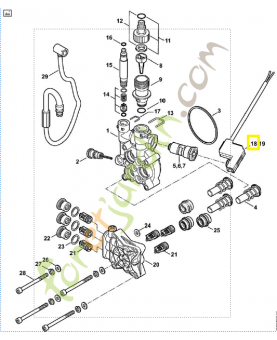 Commutateur 4776-430-0501. Pièce détachée Stihl / Vicking