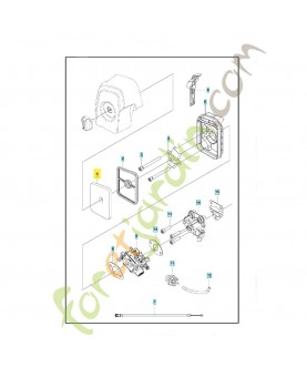 Filtre à air 581047401. Pièce de rechange Husqvarna