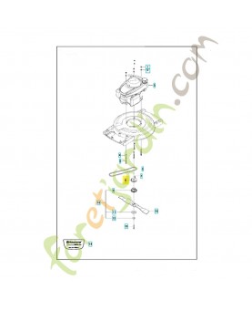 Poulie 295668901. Pièce de rechange Husqvarna