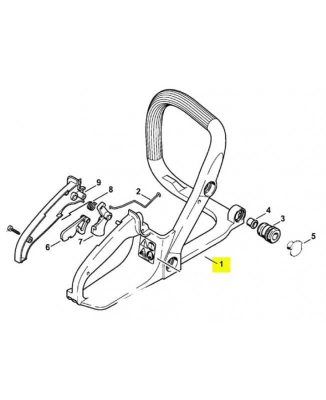 Cadre 1130-791-4901 stihl Cadre 1130-791-4901 stihl