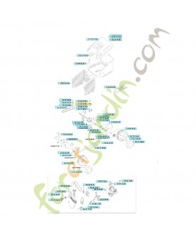 Poulie 513851000. Pièce de rechange Husqvarna