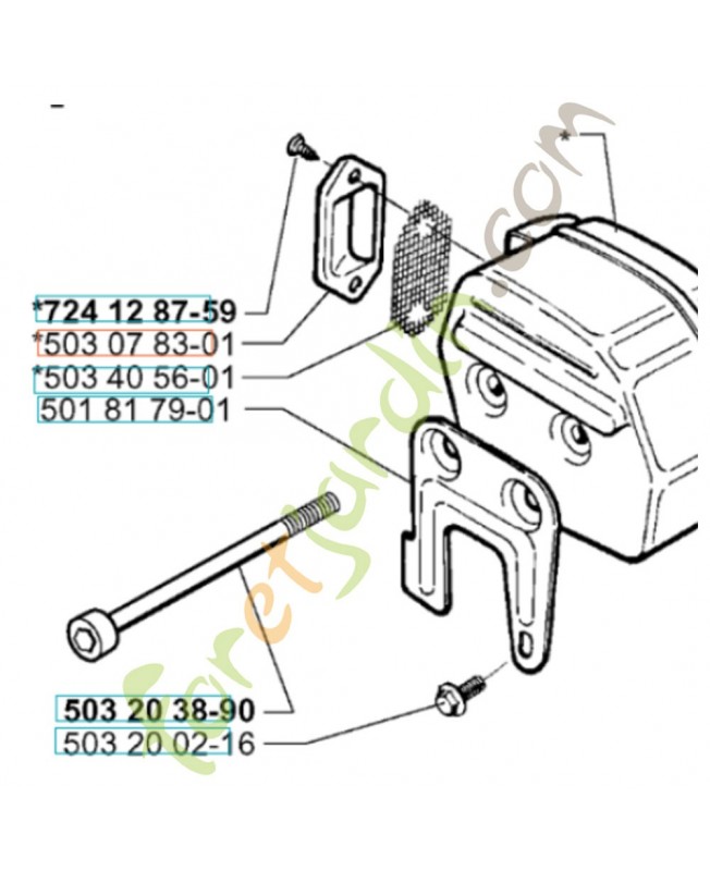 Deflecteur référence 503078301 Deflecteur référence 503078301