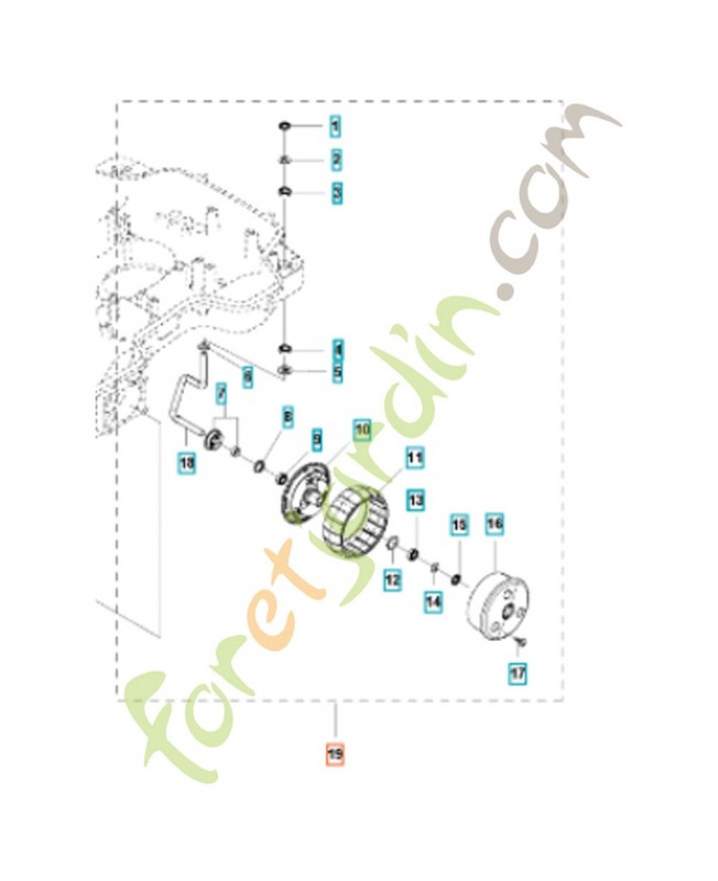 Roue avant 581621402