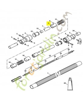 Palier Stihl ref. 4138-740-3200