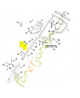 Guide cable référence 0000-760-3820