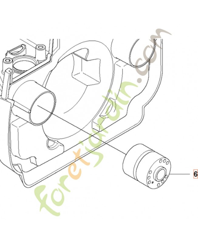 Amortisseur husqvarna réf : 544230901