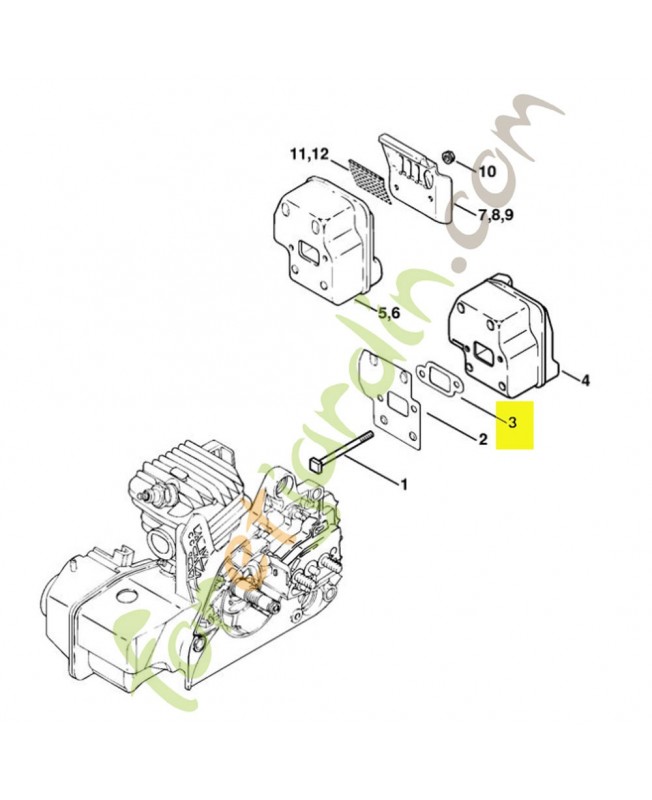joint stihl 1123-149-0500