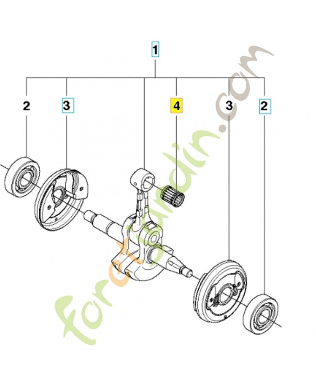roulement à aiguille