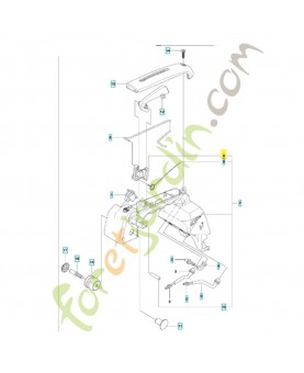 Levier 511062201. Pièce de rechange Husqvarna