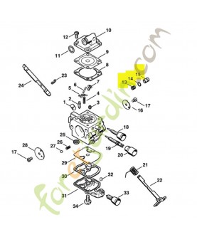 Jeu piston pompe