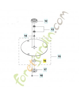 Joint 535082501. Pièce de rechange Husqvarna