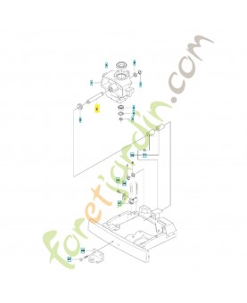 Axe 506985901. Pièce de rechange Husqvarna