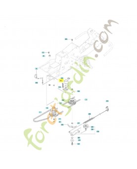 Tendeur de courroie 535484401 husqvarna