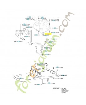 Pièce d'espacement 506509201. Pièce de rechange Husqvarna