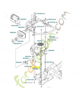 Clavette 506555901. Pièce de rechange Husqvarna