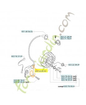 rondelle 503230042 husqvarna