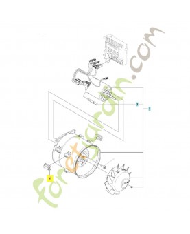 Support 503911001. Pièce de rechange Husqvarna
