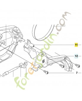 Protecteur 505201601. Pièce de rechange Husqvarna
