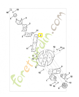 Couteau combiné 6011-702-5100 Pièce de rechange Sithl / Vicking