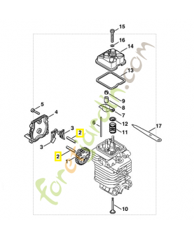 Boulon 5 x 26,5  4180-038-0803 stihl