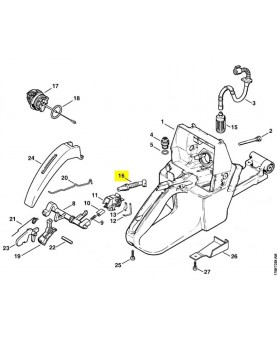 Tuyau d'impulsion Stihl réf. 1128-141-8600