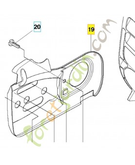 Plaque de guidage référence 544284601