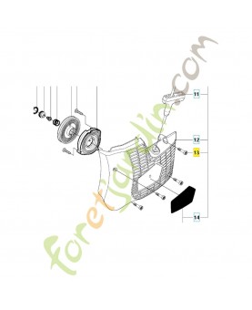VIS husqvarna ref. 501981020