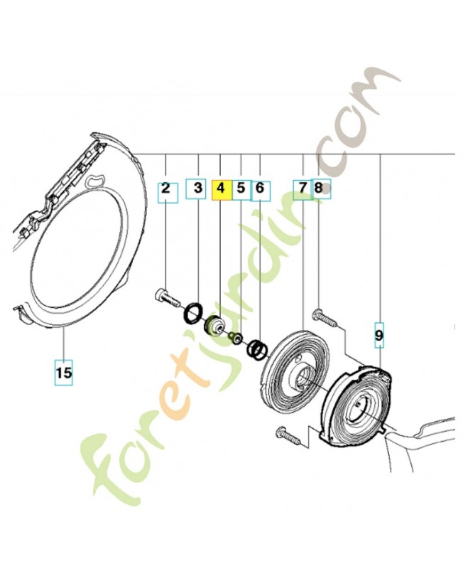 Joint 510000801 husqvarna